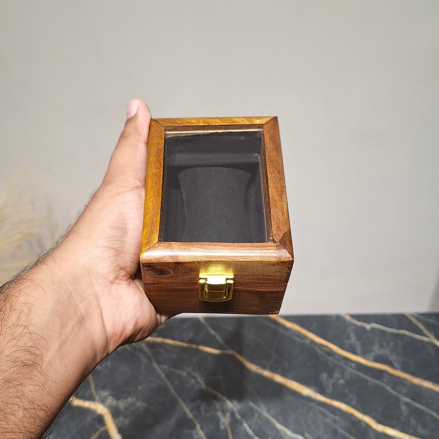 Premium Wooden Watch Box (1 slot)