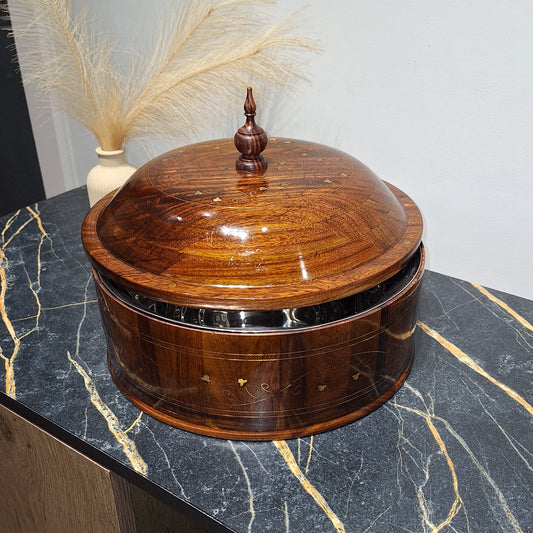 Hot Pot with Steel bowl (Brass)