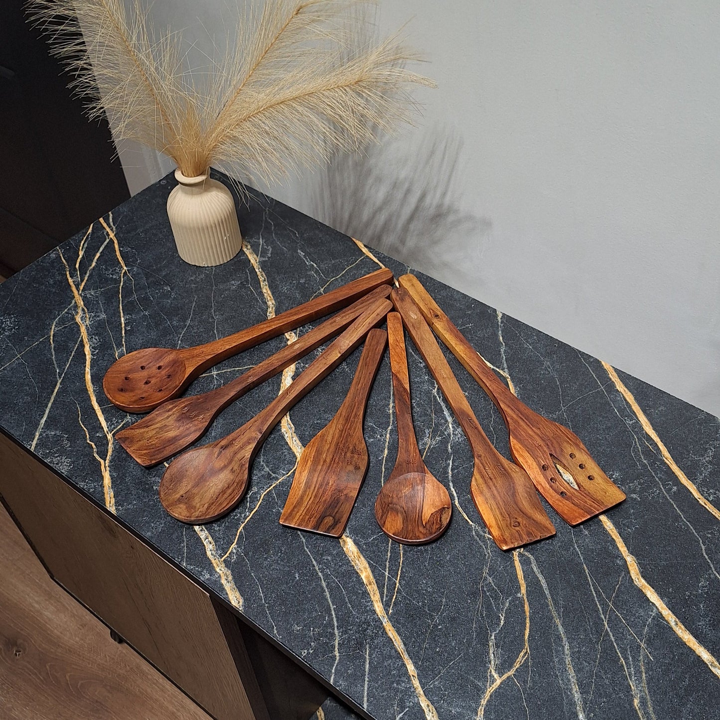 Wooden Cooking Spoon Set